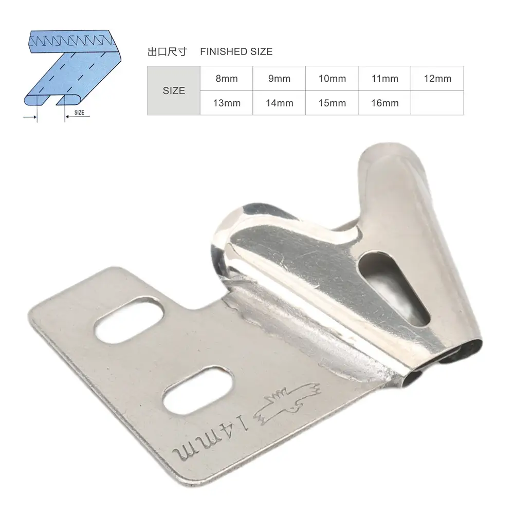 Golden eagle high quality folder Belt Loop Folder For 2 Needle Belt Loop Machine With Front Cutter 1