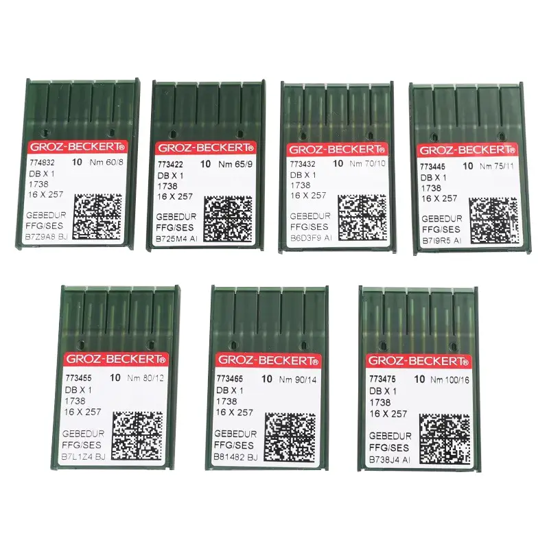 Groz-Beckert DBX1 machine needles Sewing Needles For Industrial Walking Foot Sewing Machine silver needles 1
