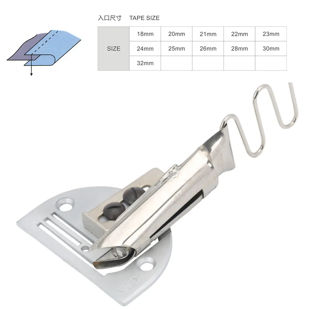 Golden eagle  folder Y-111 Binder For Industrial Sewing Machine Folder Single Needle Thick Machine For Thin Leather And Plastic Material Y-111 LEATHER FOLDER Thick fabric 1