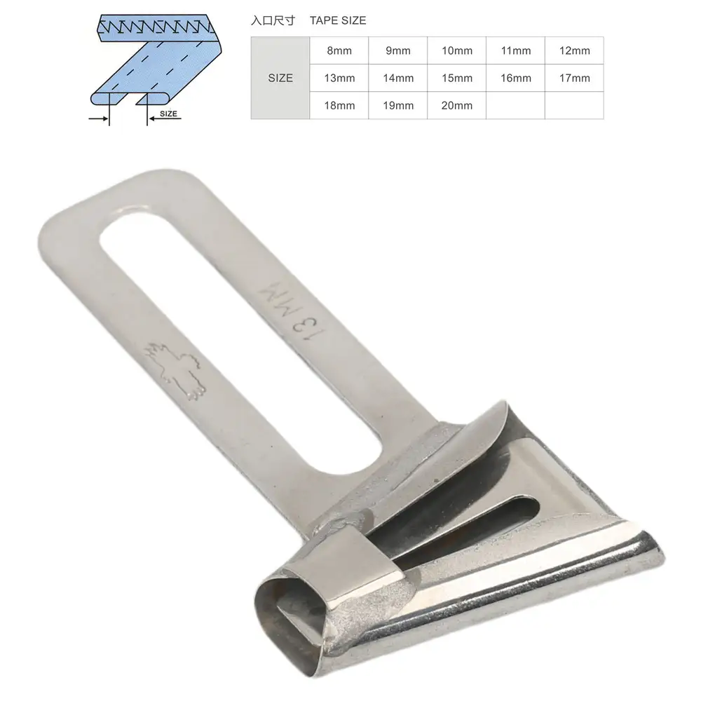 Golden eagle BELT LOOP  folder Y-107 Belt Loop Folder Attachment for Industrial Sewing Machines Belt Loop Folder for 2 Needle Belt Loop Machine with Cutter 1