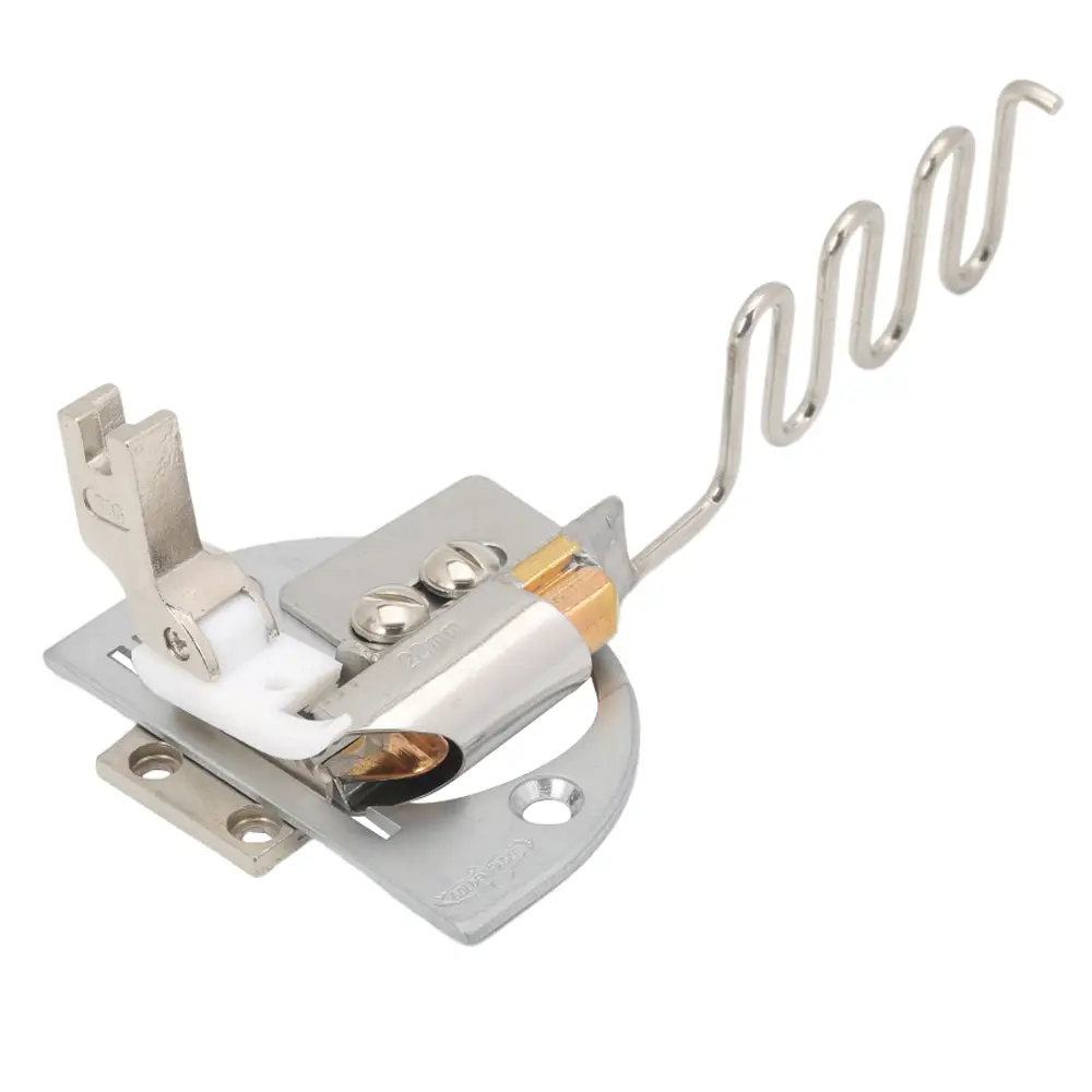 kS184-S Single Fold Edge Binder For Leather Or Plastic Single Needle Lockstitch Sewing Machine LP-2 With Presser Foot Feed Dog purpose: edge binder machine：1 needle lockstitch machine 1