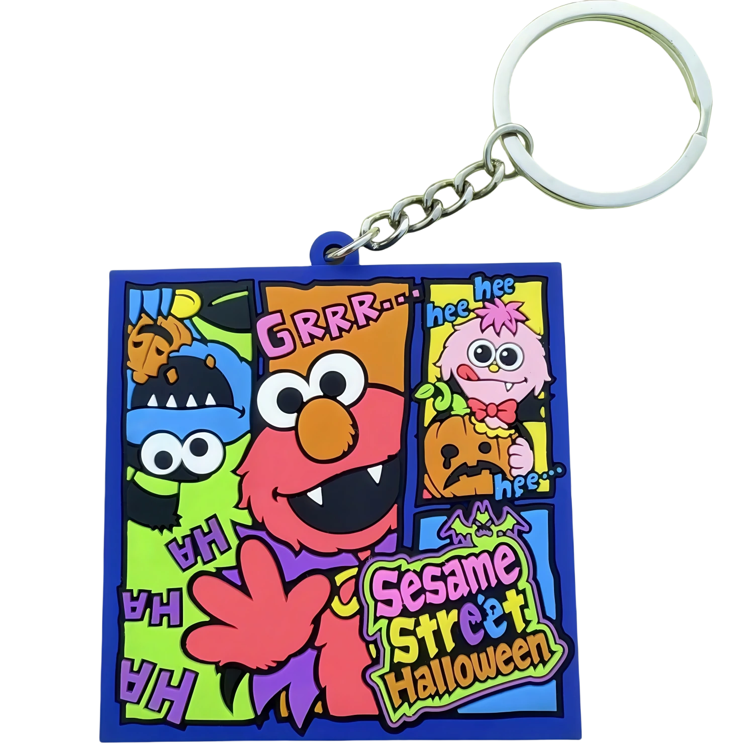 Custom 3D Anime PVC Rubber Keychain Figure 1