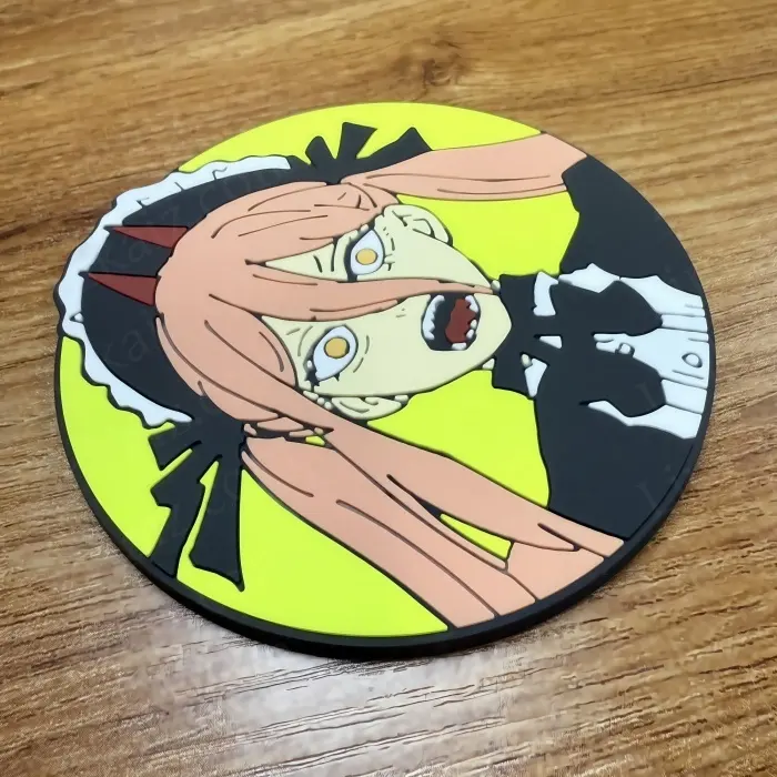 Factory Directpersonalized Souvenirs for House Rubber Drink Coasters 1pc/opp Bag 5