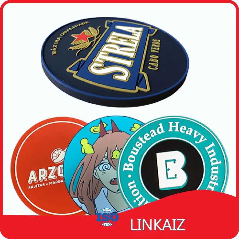Factory Directpersonalized Souvenirs for House Rubber Drink Coasters 1pc/opp Bag 1