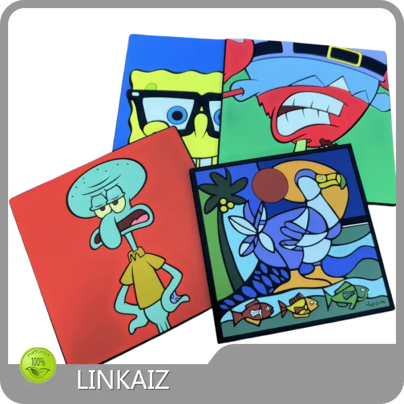 Custom Rubber Coasters All Sizes for Wholesale 1