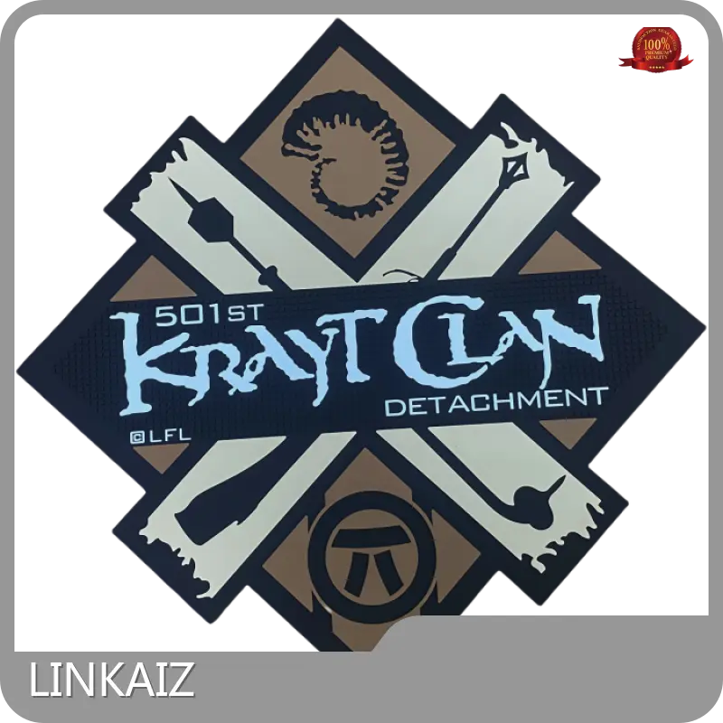 For Business Custom Rubber Coasters by LINKAIZ 1