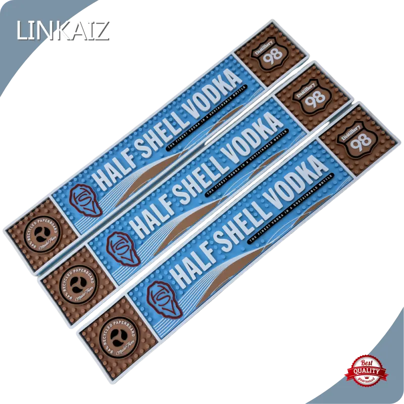 Customized Custom Silicone Bar Mat Aluminum Foil for Business 1