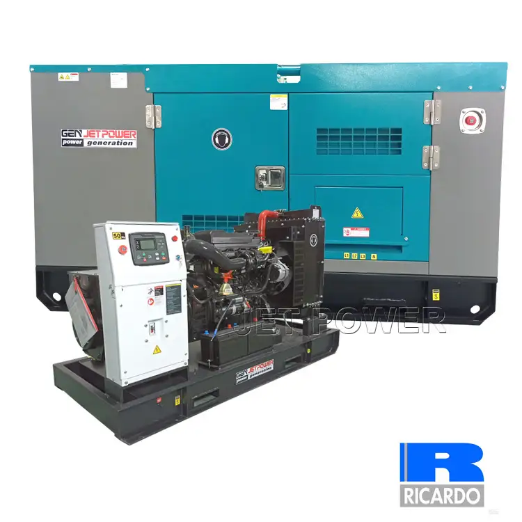 Silent type open type 30kva 40kva 50kva diesel generator for sale 1