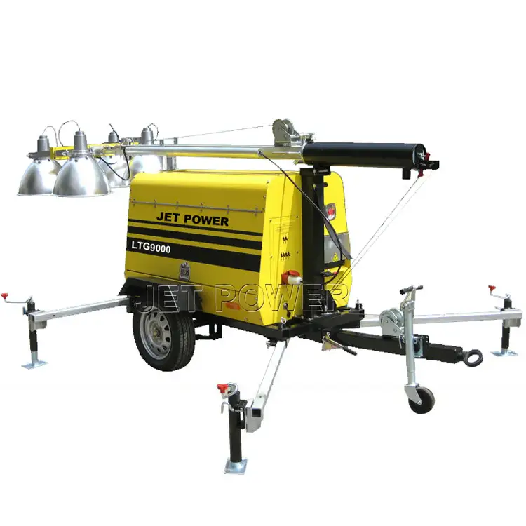 Wholesale Mobile Light Tower Generator Set Supply 1