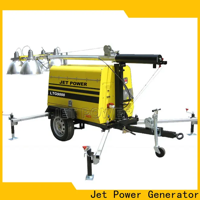 Jet Power portable light tower generator company for business 1