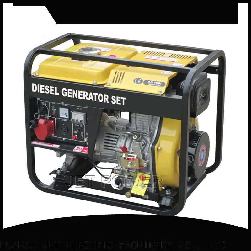 Jet Power air cooled diesel generator set suppliers for sale 1