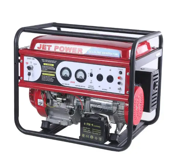 factory direct good price 5kw 7kw gasoline generator for home use 1