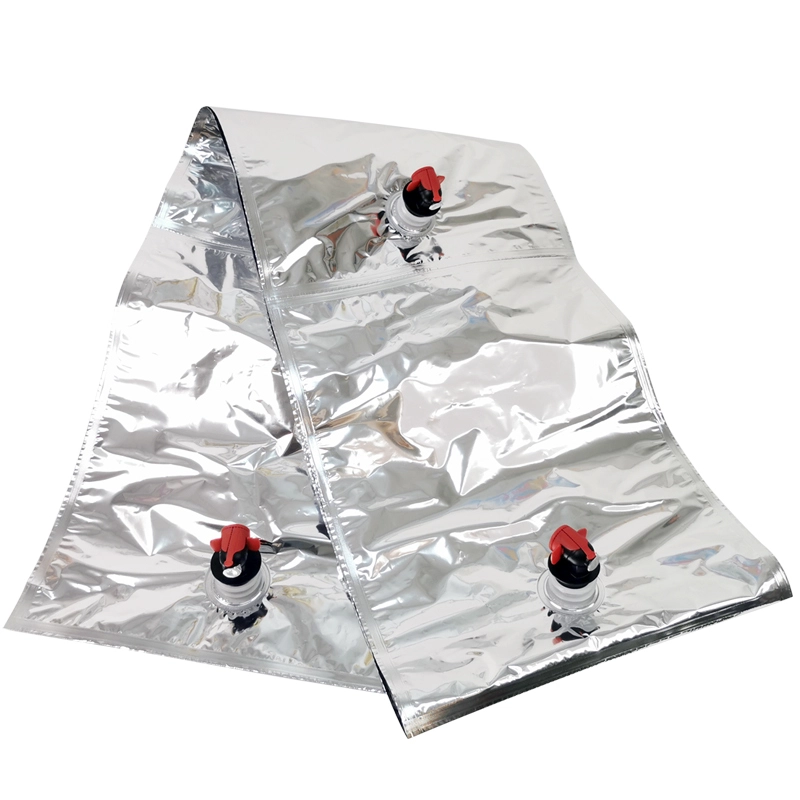 Bolsa aséptica siamesada de 5 litros en caja para aceite de oliva & Dispensador de leche/café y vino para bolsa con babero de jugo 1