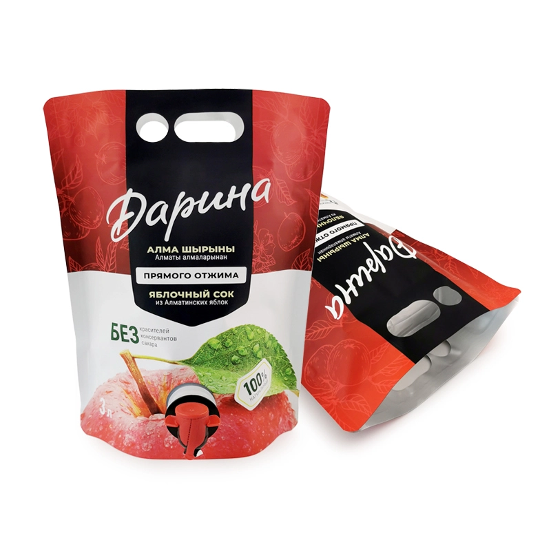 Stand Up Aluminum Bag with Vitop Tap for Liquid 1