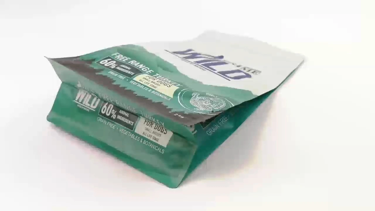 Customized Printing Stand Up Pouch Bag Packaging,Mylar Bag , Pet Cat Dog Food Packaging Bag 1