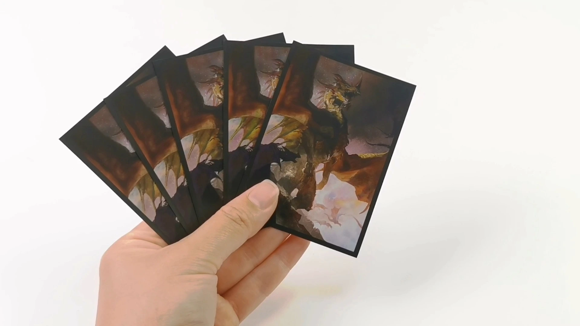 Customized anime card sleeves for Yu-Gi-Oh! Standard size 62x89mm. Art-printed plastic trading card sleeves 1