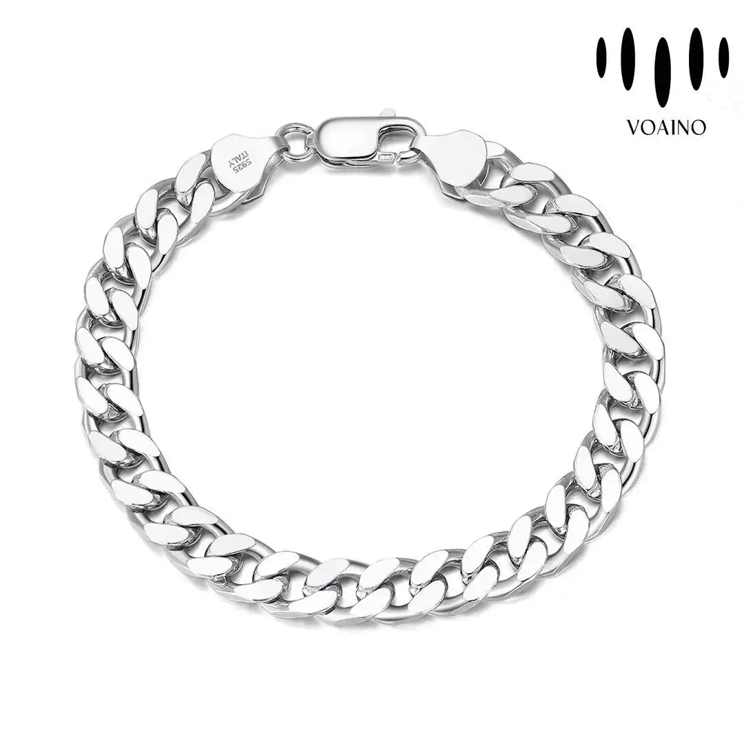 Diamond-Cut Cuban Link Bracelet 2.0-20.0ct 18k/14k/9k/Pt950/S925 1