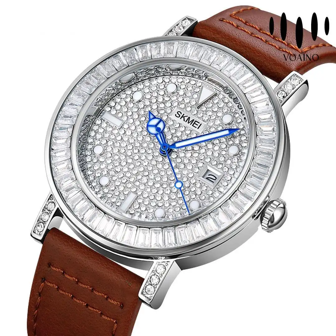 Baguette Moissanite VVS Hip Hop Watch 1