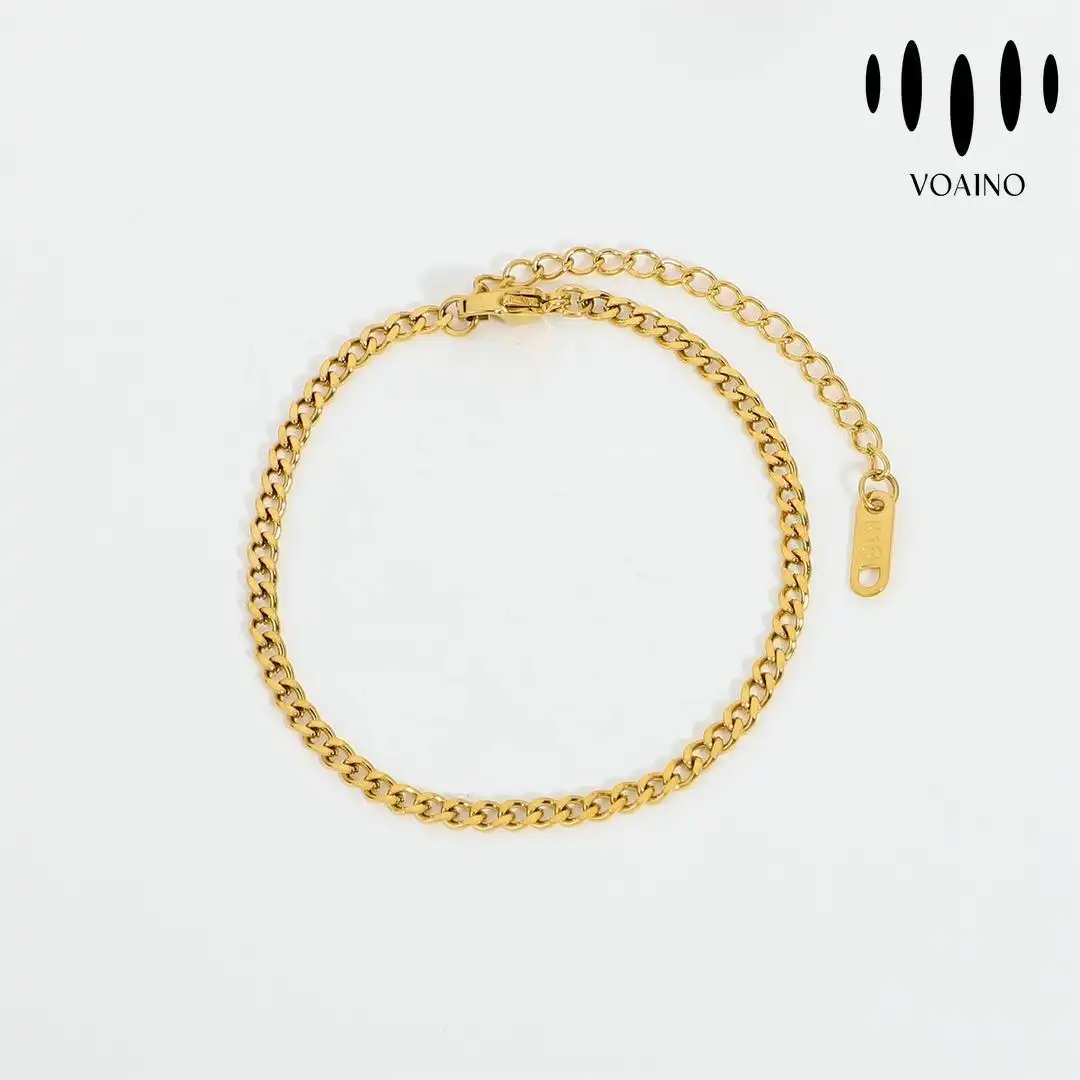 Classic Gold Curb Link Chain Bracelet 2.0-20.0ct 18k/14k/9k/Pt950/S925 1