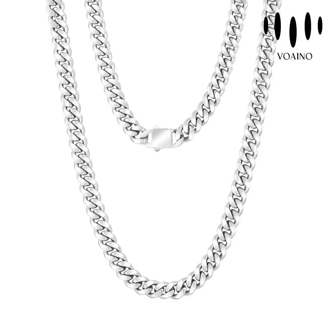 Cuban Link Chain Necklace 18k/14k/9k/S925/strainless steel1 1