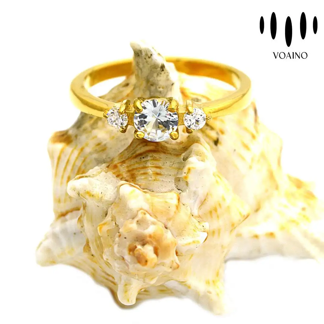 Bague de fiançailles en diamant taille brillant rond de 0,5 à 5 ct, 18 carats/14 carats/9 carats/Pt950/S926 1