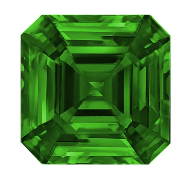 Asscher laboratory created emerald 1