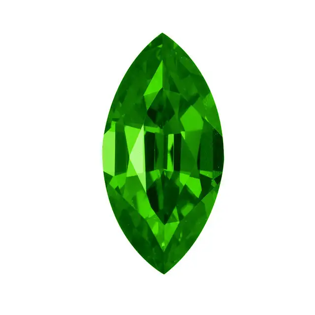 Marquise laboratory created emerald 1