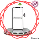 Kimeery touch lcd for iphone factory price for phone repair shop 1