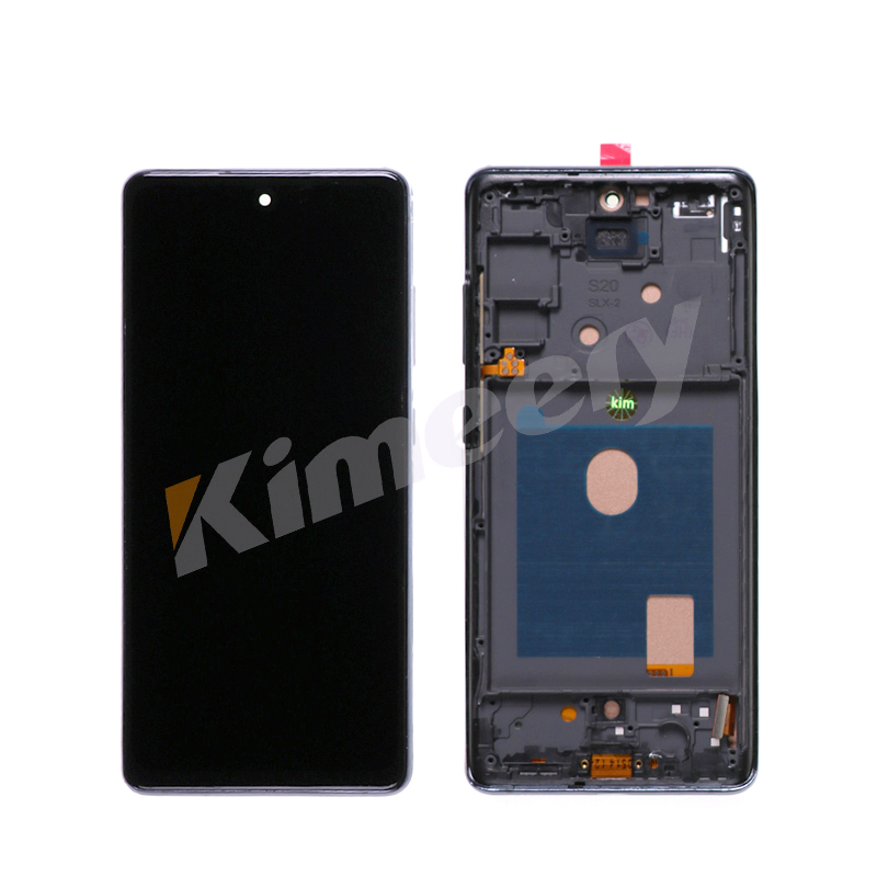 LCD Screen Assembly Without Parts Compatible For Samsung Galaxy S20FE 1