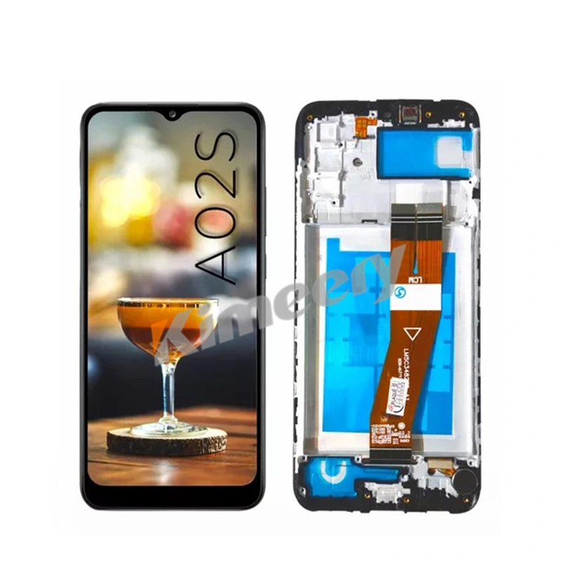 Montagem da tela LCD com peças compatíveis para o Samsung Galaxy A02s 1