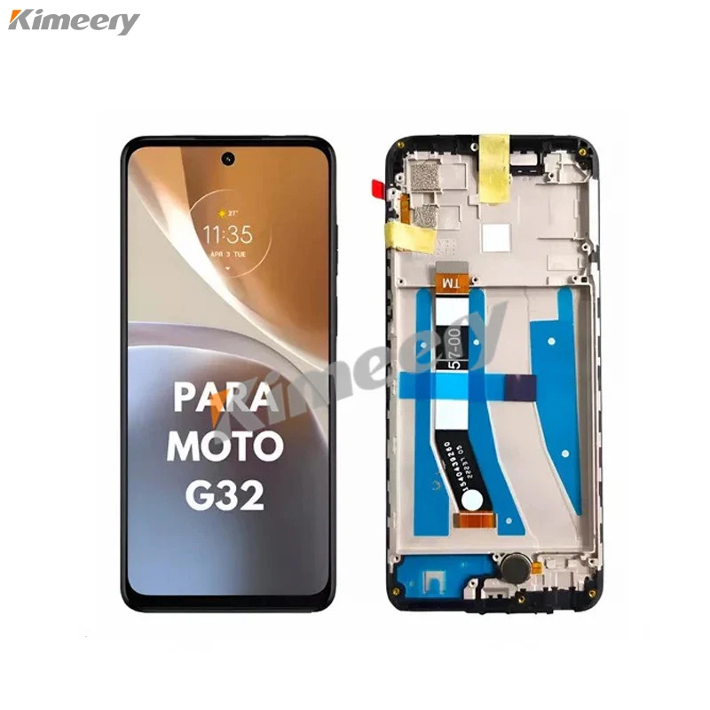 LCD + Touch With Parts Compatible Black For Motorola Moto G32 1