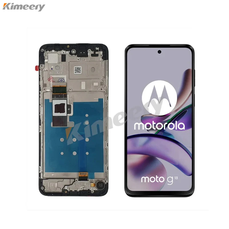 LCD + Touch com peças Black compatível para Motorola Moto G13 1