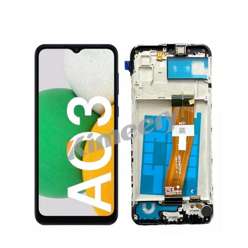 LCD Screen Assembly With Parts Compatible For Samsung Galaxy A03 1