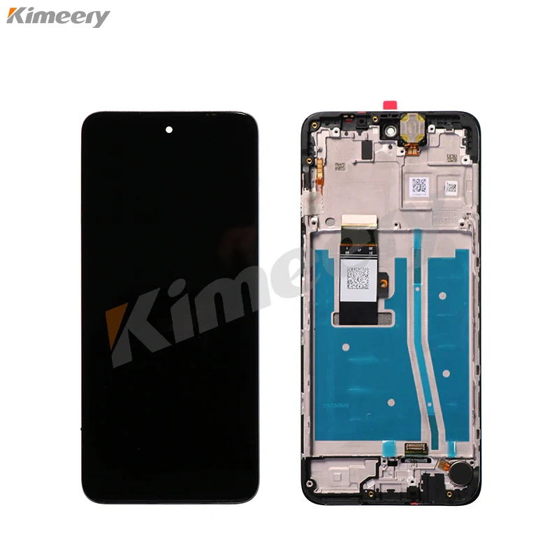 LCD + Touch With Parts Compatible Black For Motorola Moto G53 1