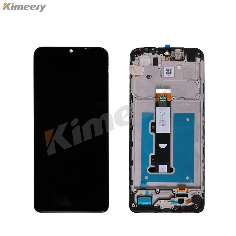 LCD + Touch With Parts Compatible Black For Motorola Moto E22 1