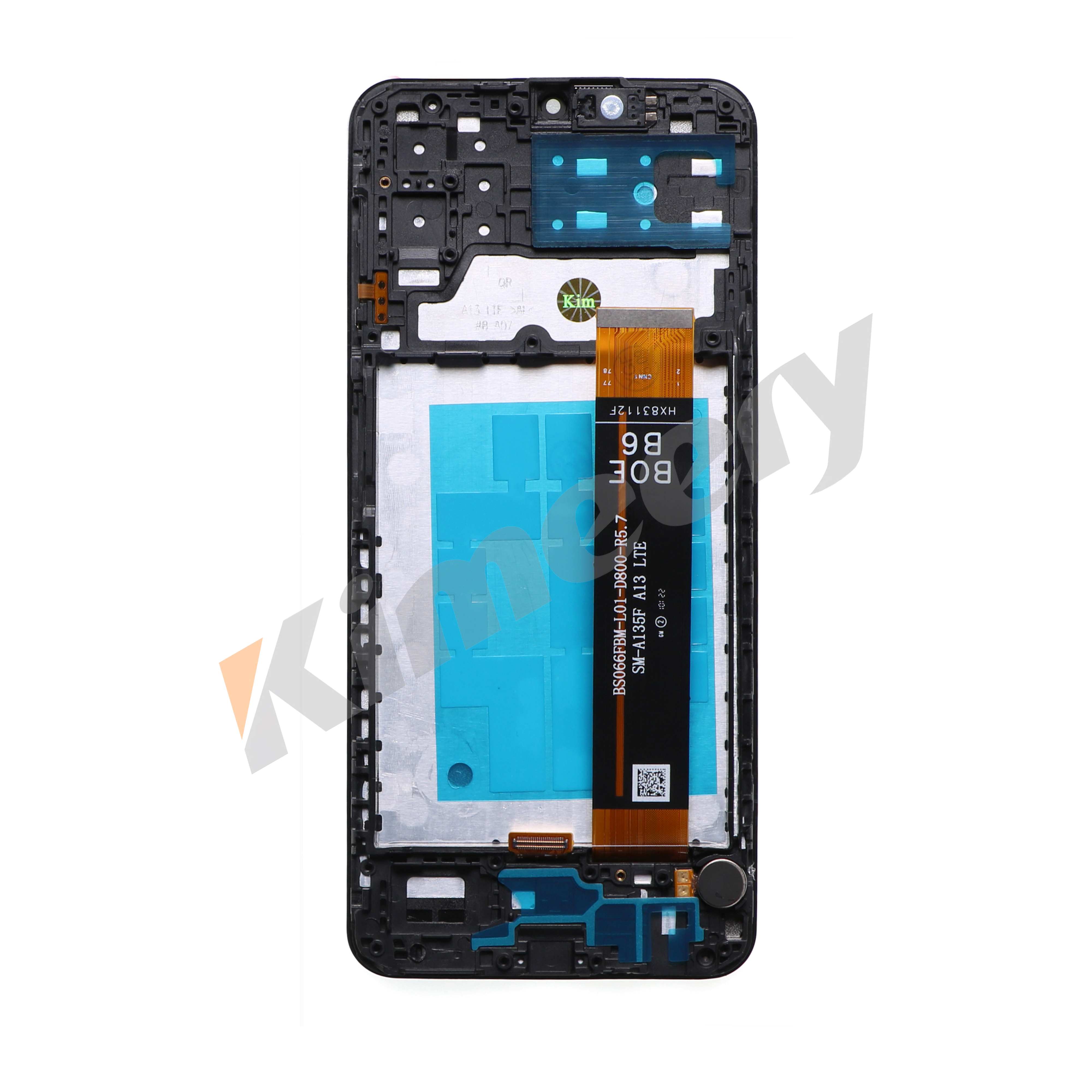 Tela LCD com moldura e peças para Samsung Galaxy A13 4G 4