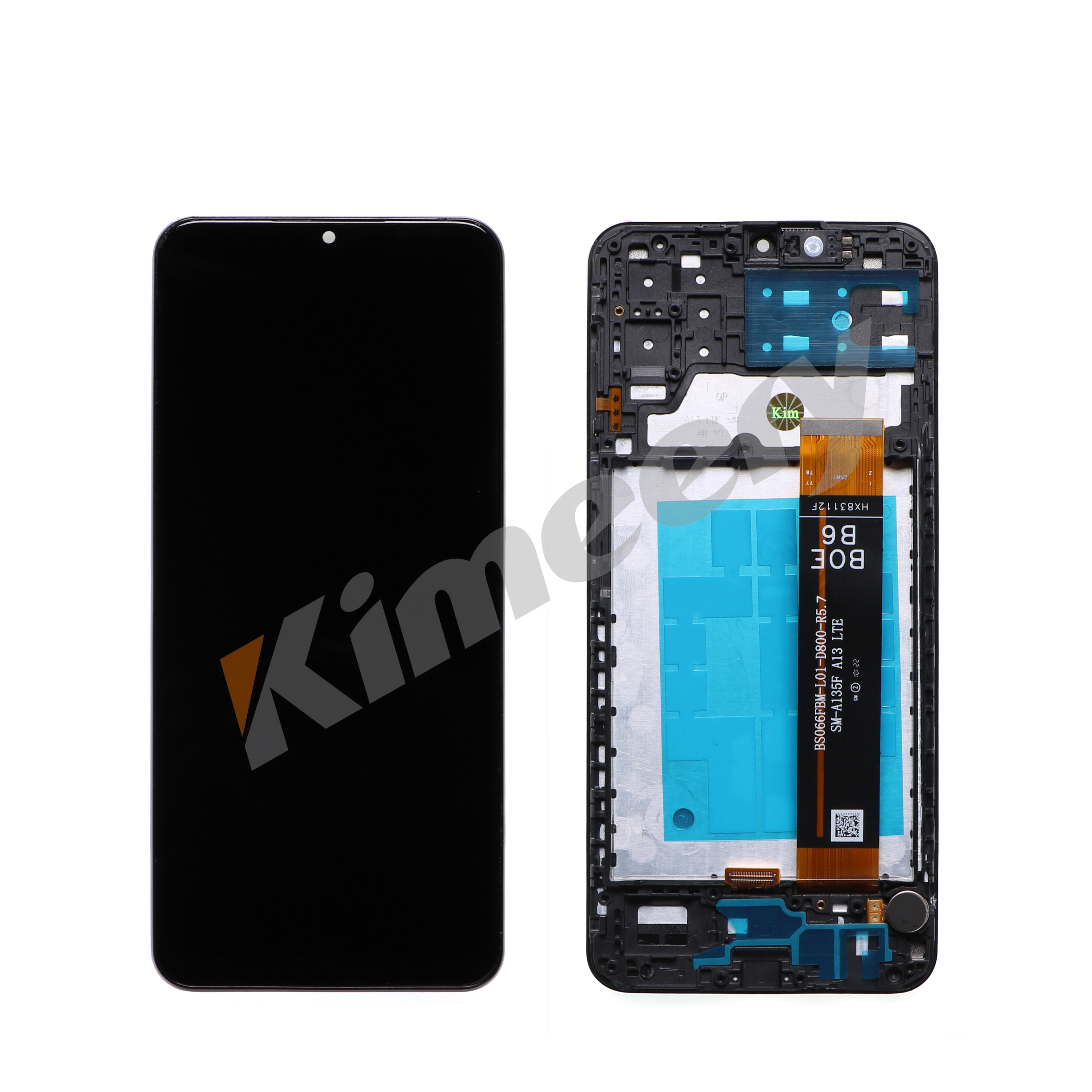 Tela LCD com moldura e peças para Samsung Galaxy A13 4G 2