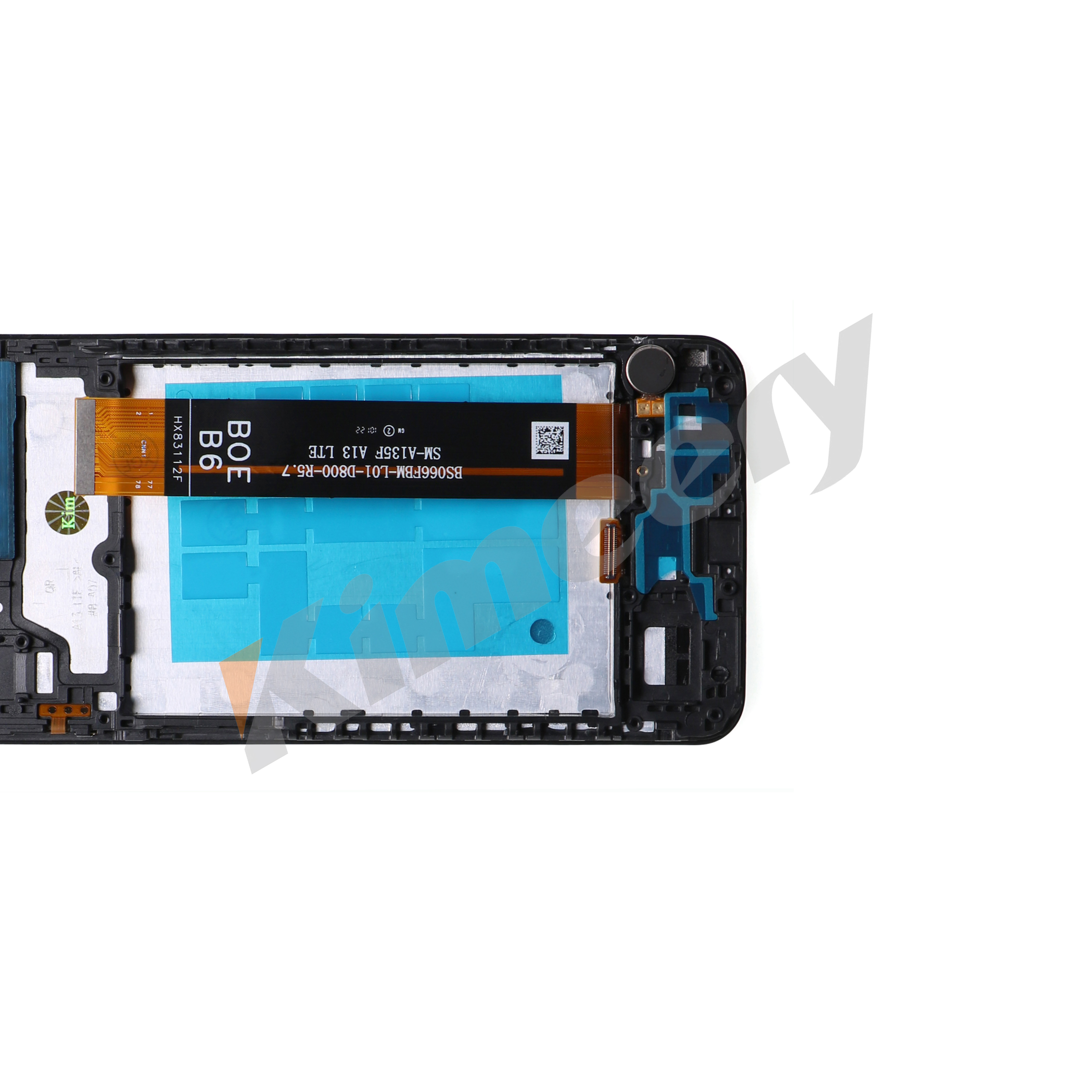 Tela LCD com moldura e peças para Samsung Galaxy A13 4G 6