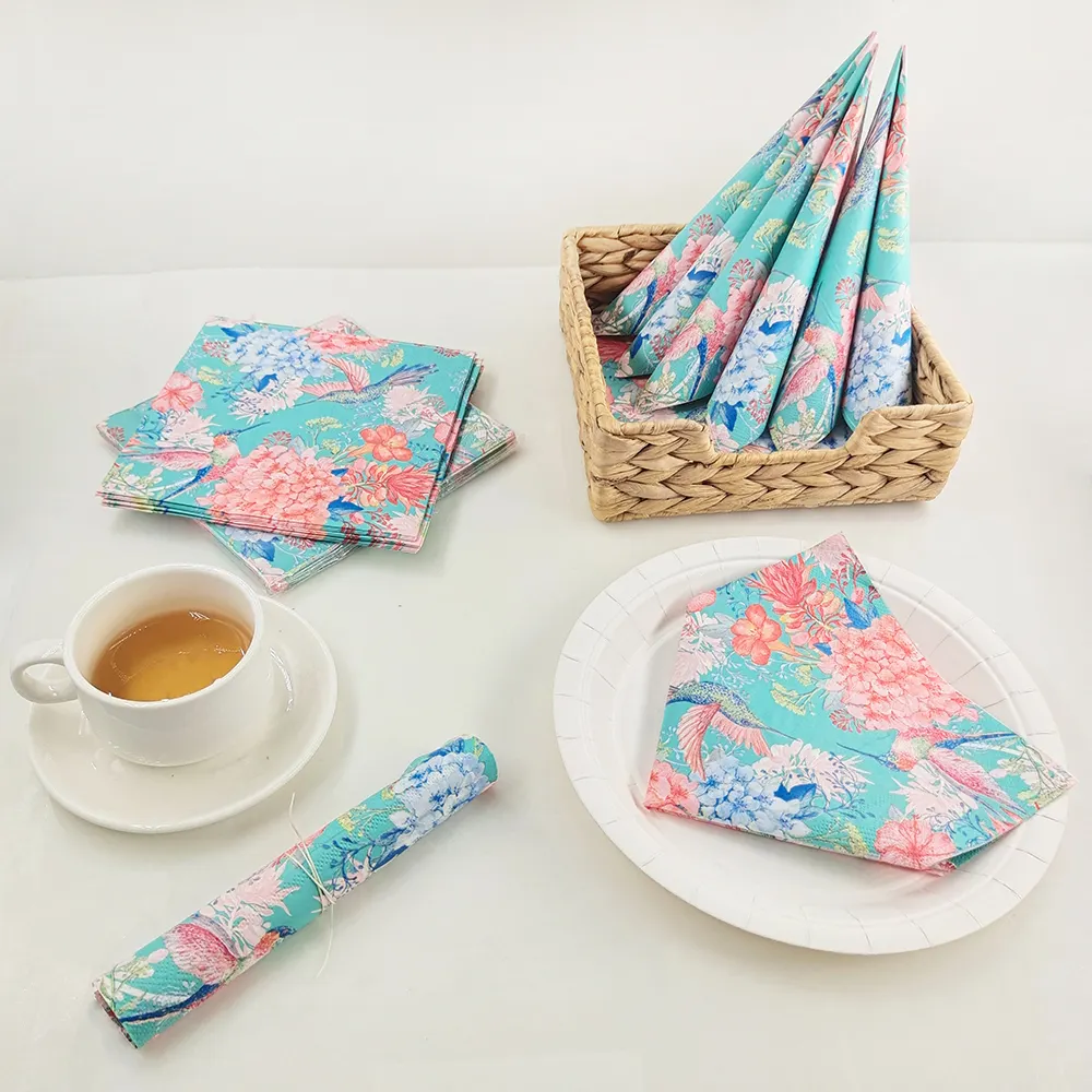 Custom Dinner Napkins with Logo Paper Napkins & Serviettes by Xiangsheng 4