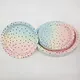 Personalised Paper Plates Rainbow Candy Plates Paper - - Xiangsheng 5