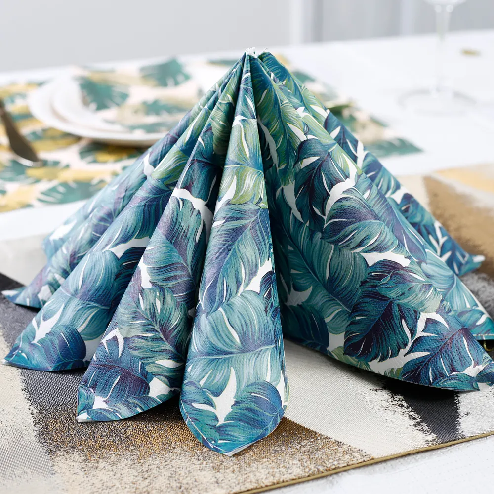 Paper Napkins with Logo Virgin Wood Pulp Wholesale - Xiangsheng 6