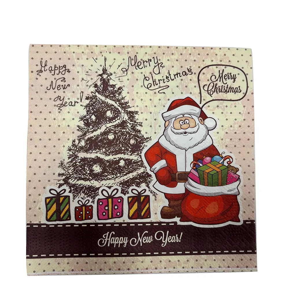 Custom Paper Dinner Napkins 20 Sheet/bag by Xiangsheng 2