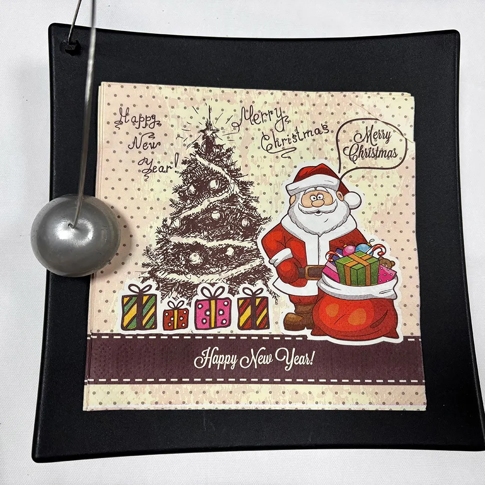 Custom Paper Dinner Napkins 20 Sheet/bag by Xiangsheng 5