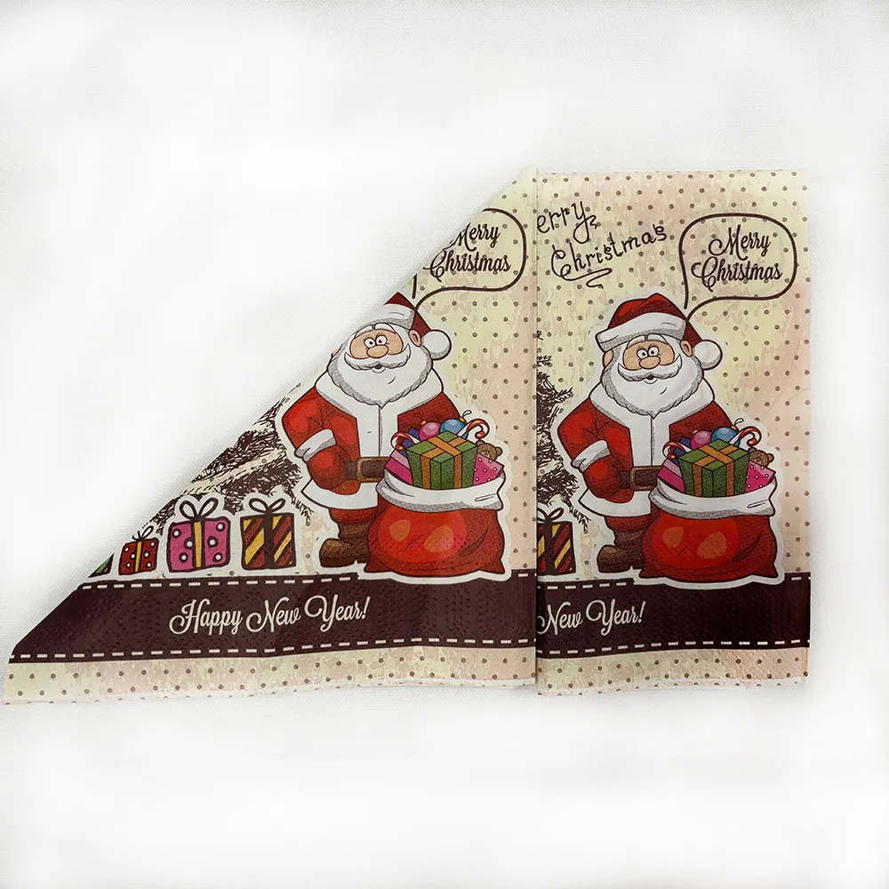 Custom Paper Dinner Napkins 20 Sheet/bag by Xiangsheng 4