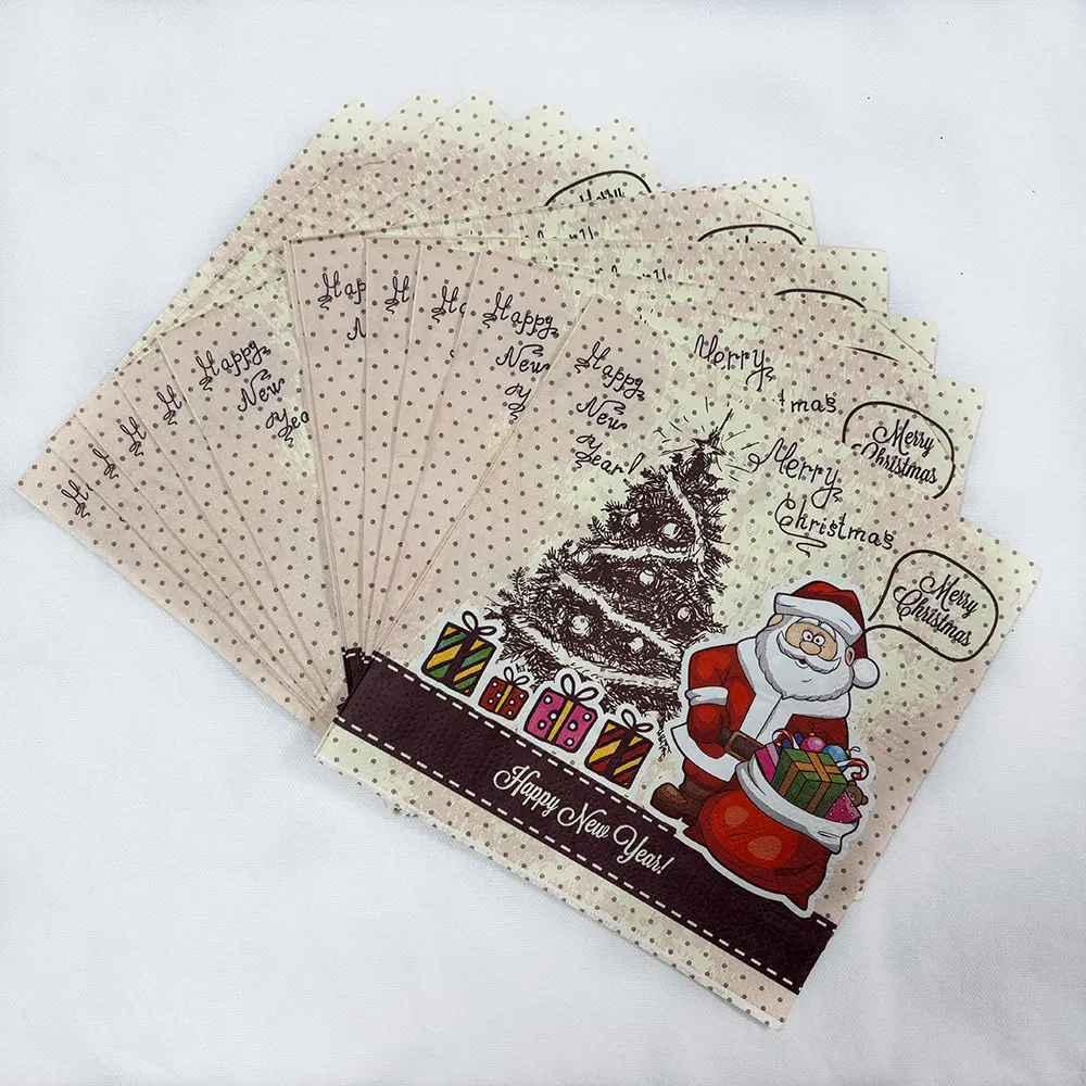Custom Paper Dinner Napkins 20 Sheet/bag by Xiangsheng 3