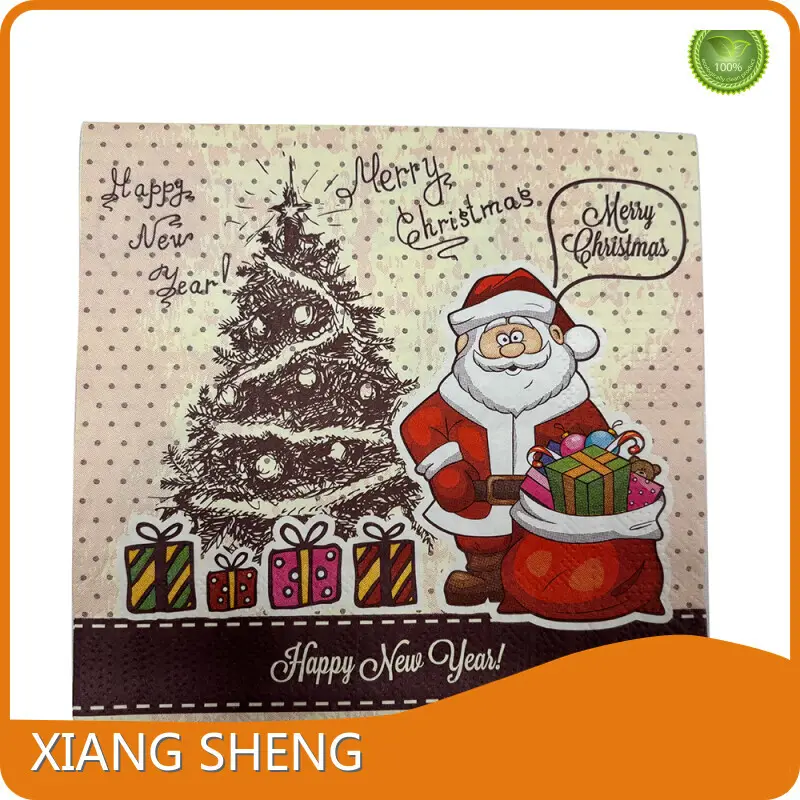 Custom Paper Dinner Napkins 20 Sheet/bag by Xiangsheng 1