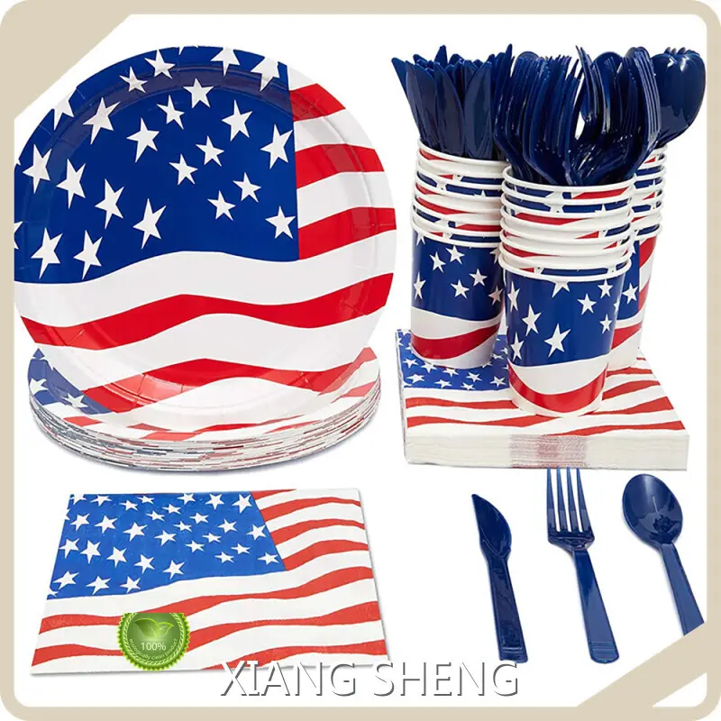 Disposable Floral Plates Event & Party Supplies Decoration Wholesale - Xiangsheng 1