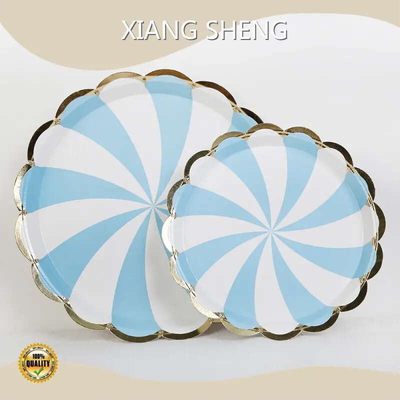 Cheap Custom Paper Plates 300g Coated Paper Printing - - Xiangsheng 1