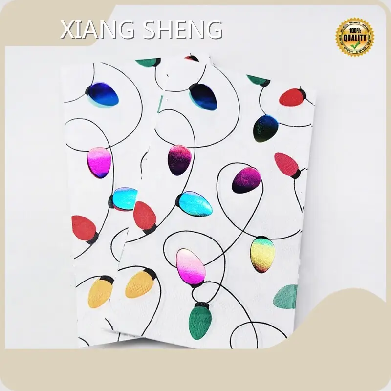 Branded Cocktail Napkins 100%virgin Wood Pulp by Xiangsheng 1