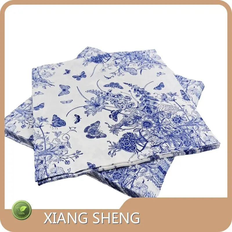 Printed Beverage Napkins Printed by Xiangsheng 1